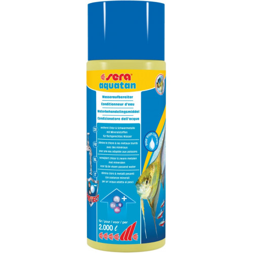 مزيل الكلور والكلورومين والمعادن الثقيلة من ألمانيا - Sera Aquatan مزيل الكلور والكلورومين والمعادن الثقيلة من ألمانيا - Sera Aquatan