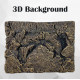خلفية 3D صخرية بحجم 60x45 سم - 3D background - JA066 خلفية 3D صخرية بحجم 60x45 سم - 3D background - JA066