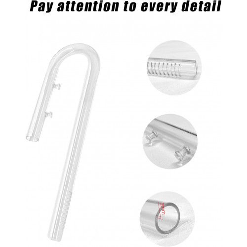 ليلي بايب من الزجاج عالي الجودة قطعتين برأس منحني - Lily Pipe Glass ليلي بايب من الزجاج عالي الجودة قطعتين برأس منحني - Lily Pipe Glass