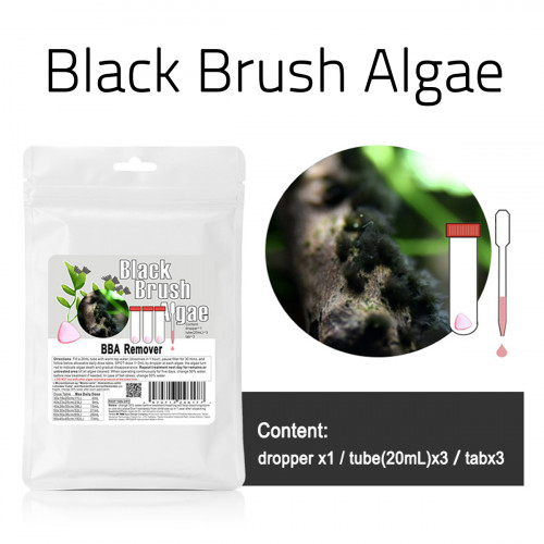 مكافح الطحالب العنيدة اللحية السوداء - Black Brush Algae