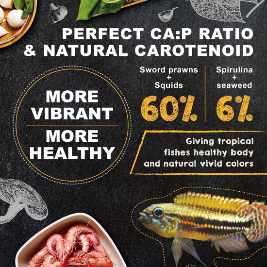 غذاء الأسماك الصغيرة والإستوائية - ULTRA FRESH Tropical غذاء الأسماك الصغيرة والإستوائية - ULTRA FRESH Tropical