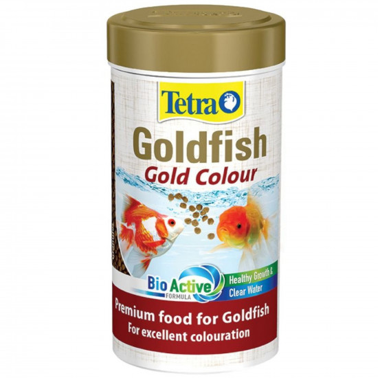 غذاء الجولد فيش داعم للون - Tetra gold fish colour