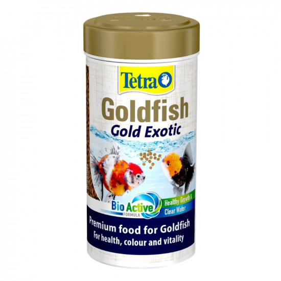 غذاء فاخر لأسماك الجولدن فيش المميزة - Tetra gold fish Exotic غذاء فاخر لأسماك الجولدن فيش المميزة - Tetra gold fish Exotic