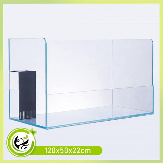 حوض زجاجي بولداريوم حجم 120x50x22 سم - PALUDARIUM Tank حوض زجاجي بولداريوم حجم 120x50x22 سم - PALUDARIUM Tank