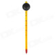 مقياس درجة حرارة زجاجي لون أصفر - Glass Thermometer مقياس درجة حرارة زجاجي لون أصفر - Glass Thermometer