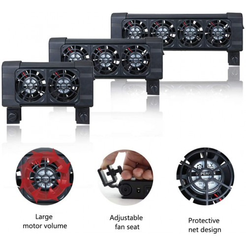 مروحة تبريد بكفائة عالية بعدة أحجام - Cooling Fan Aquarium مروحة تبريد بكفائة عالية بعدة أحجام - Cooling Fan Aquarium
