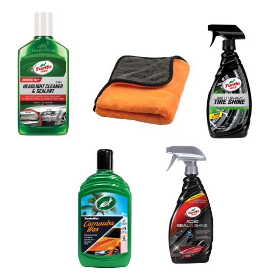 مجموعة ترتل واكس لتلميع السيارات