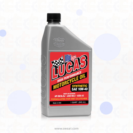 Lucas Synthetic Motorcycle Oil 10w40 Lucas Synthetic Motorcycle Oil 10w40