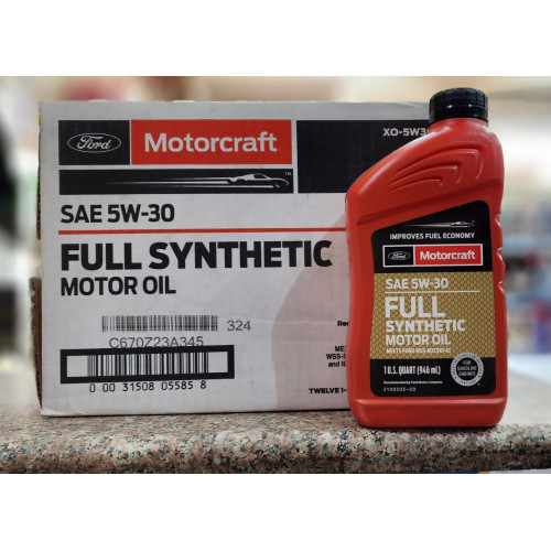 موتوركرافت زيت محرك 5W30 تخليقي كامل  عبوة 946 ملي USA