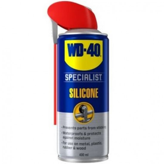دبليو دي-40 مزلق سيليكون مضاد للتلويث ومثبت للأداء العالي بسعة 400 مل دبليو دي-40 مزلق سيليكون مضاد للتلويث ومثبت للأداء العالي بسعة 400 مل
