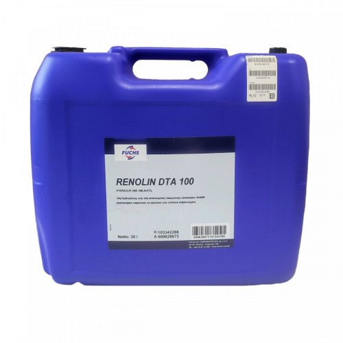 FUCHS RENOLIN DTA 100 - 20 LITERS FUCHS RENOLIN DTA 100 - 20 LITERS
