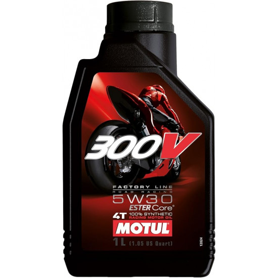 موتول زيت دراجات نارية فاكتوري لين MOTUL 300V FACTORY LINE ROAD 5W-30 4T L