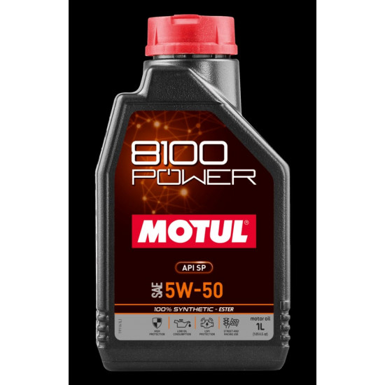 موتول زيت محرك 8100   MOTUL 8100 POWER SAE 5W50 API SP 