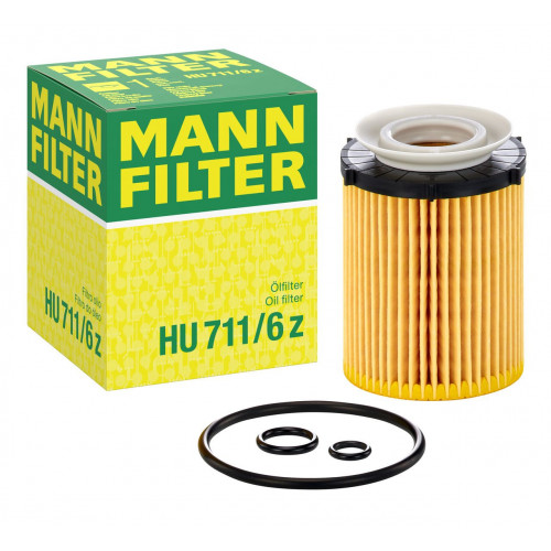 MANN FILTER HU711/6Z OIL FILTER GERMANY MANN FILTER HU711/6Z OIL FILTER GERMANY