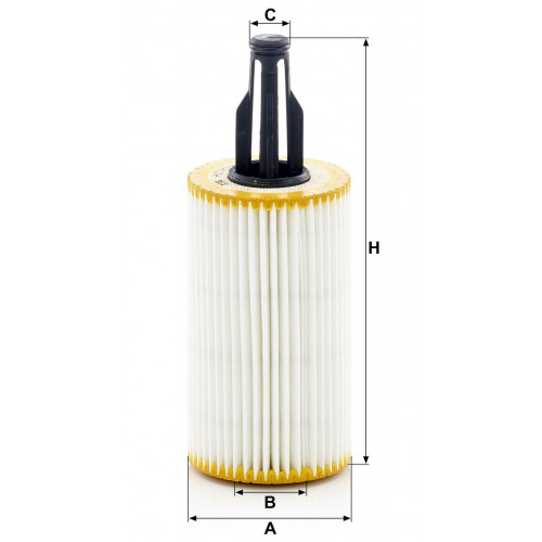 MANN FILTER HU7025 Z OIL FILTER GERMANY MANN FILTER HU7025 Z OIL FILTER GERMANY