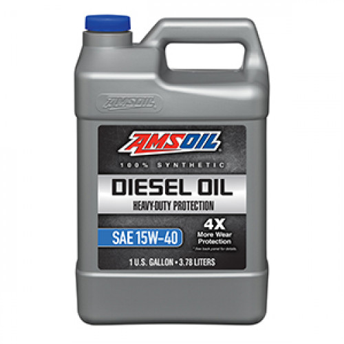 AMSOIL 15W-40 HEAVY-DUTY 100% SYNTHETIC DIESEL OIL 3.78 LTR