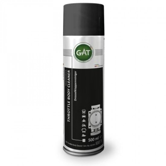 GAT Throttle Body Cleaner 500 ml بخاخ منظف بوابة الهواء  GAT Throttle Body Cleaner 500 ml بخاخ منظف بوابة الهواء