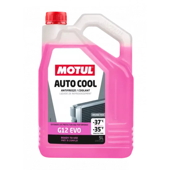 MOTUL AUTO COOL COOLANT READY TO USE G12 EVO 5LTR