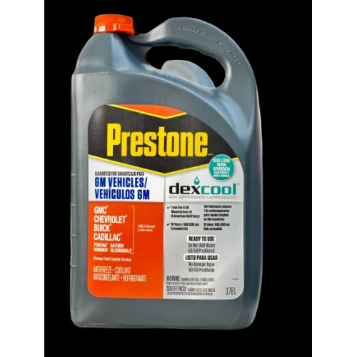 بريستون ماء تبريد ومضاد للتجمد 50/50 (برتقالي)  بريستون ماء تبريد ومضاد للتجمد 50/50 (برتقالي)