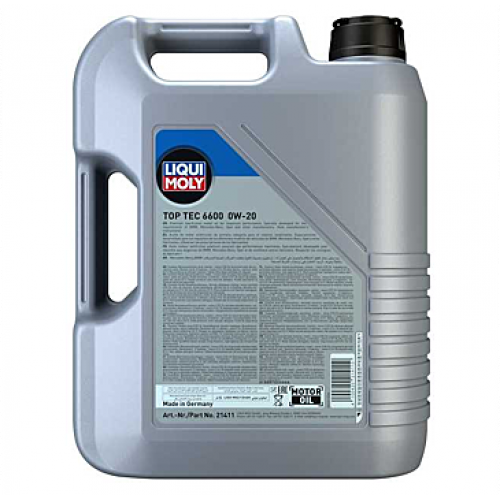 ليكوي مولي زيت محرك صناعي بالكامل 6600 SAE 0W-20 منLTR 5 ليكوي مولي زيت محرك صناعي بالكامل 6600 SAE 0W-20 منLTR 5