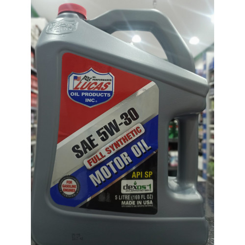  لوكاس5W30 زيت محرك  Lucas  تخليقي كامل 5 لتر 