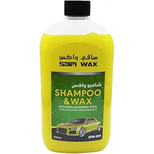 سافي واكس شامبو واكس اصفر500مل من شركة (SAFI WAX) سافي واكس شامبو واكس اصفر500مل من شركة (SAFI WAX)