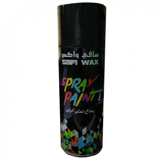 بوية بخاخ اسود لامع سافى واكس (450 مل)