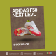 بوت رياضي اديداس اف فيفتي | Football Boots Adidas F50