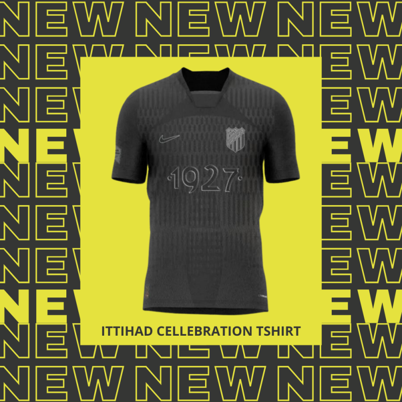 تيشيرت الاتحاد الاسود 1927 - Ittihad celebration Tshirt