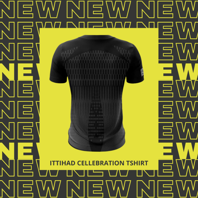 تيشيرت الاتحاد الاسود 1927 - Ittihad celebration Tshirt