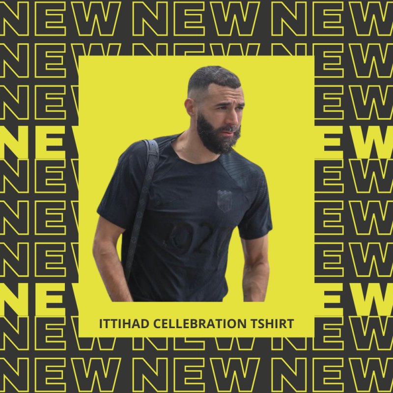 تيشيرت الاتحاد الاسود 1927 - Ittihad celebration Tshirt