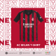 تيشيرت اي سي ميلان الاساسي 25/25 | AC Milan home kit  