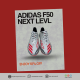 بوت الاسطورة ميسي الجديد | Adidas F50 Messi Next Leve 