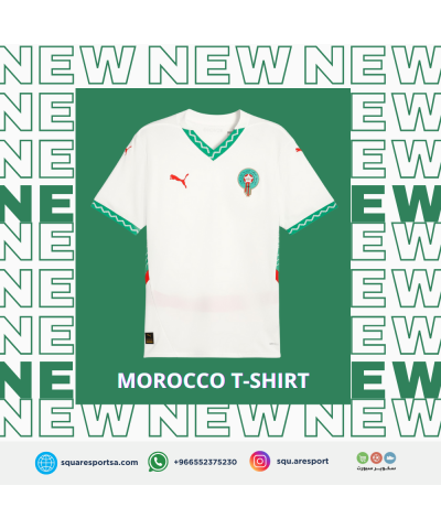 تيشيرت منتخب المغرب الثاني 2025 – Morocco Away Jersey 