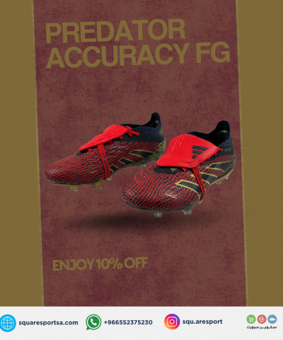 بوت رياضي اديداس برياداتور اكيورسي | PREDATOR ACCURACY FG BOOTS