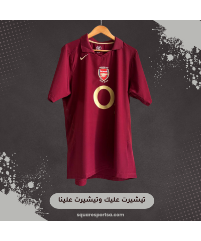 تيشيرت أرسنال الرسمي – إصدار وداع ملعب هايبري 2005/2006