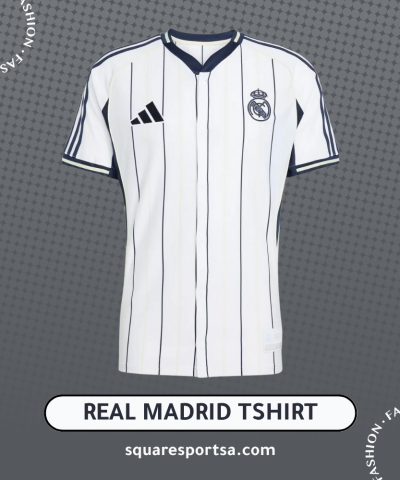 تيشيرت ريال مدريد بستايل البيسبول - موسم 2025/2026