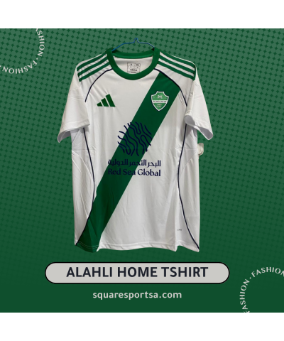 تيشيرت النادي الاهلي الاساسي الاساسي 25/26 - Al Ahli Home Jersey