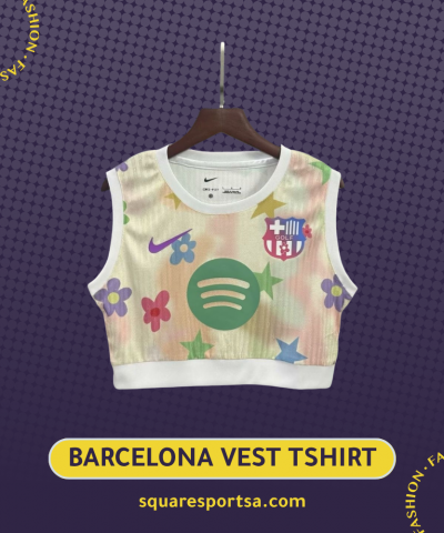 تيشيرت برشلونة النسائي كروب توب