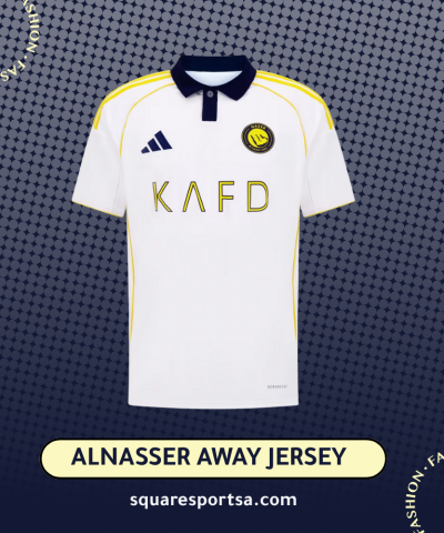 تيشيرت نادي النصر الابيض الثالث 25/26 | Al Nassr Third Jersey white