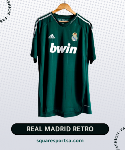تيشيرت ريال مدريد الأخضر الطقم الثالث موسم 12/13 | Real Madrid Green Jersey