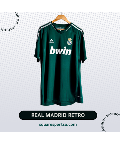 تيشيرت ريال مدريد الأخضر الطقم الثالث موسم 12/13 | Real Madrid Green Jersey