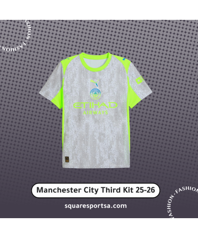 تيشيرت مانشستر سيتي الثالث موسم 2025/2026 – Manchester City Third Kit 25/26