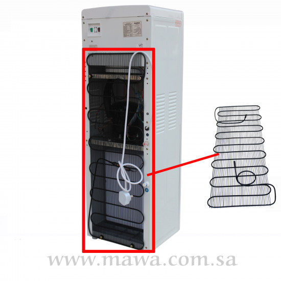 مكثف برادة ماء كبيرة