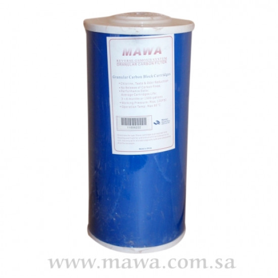 فلتر كربوني حبيبات 10 انش عريض 