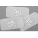 Box /25 Each GE MEDICAL QWIK CONNECT PLUS DISPOSABLE ATTACHMENT PADS 2464AAO - 50000095 Box /25 Each GE MEDICAL QWIK CONNECT PLUS DISPOSABLE ATTACHMENT PADS 2464AAO - 50000095