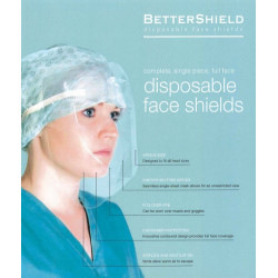 حماية الوجة ثلاثي الابعاد - كامل الوجة Better Shield  حماية الوجة ثلاثي الابعاد - كامل الوجة Better Shield