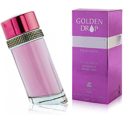 عطر جولدن دروب للنساء كازانوفا ، او دى بارفان ، 100 مل  عطر جولدن دروب للنساء كازانوفا ، او دى بارفان ، 100 مل