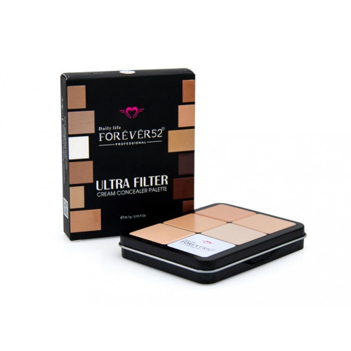 باليت كريم الاساس و أحمر الخدود من فورايفر 52 - UF001 باليت كريم الاساس و أحمر الخدود من فورايفر 52 - UF001