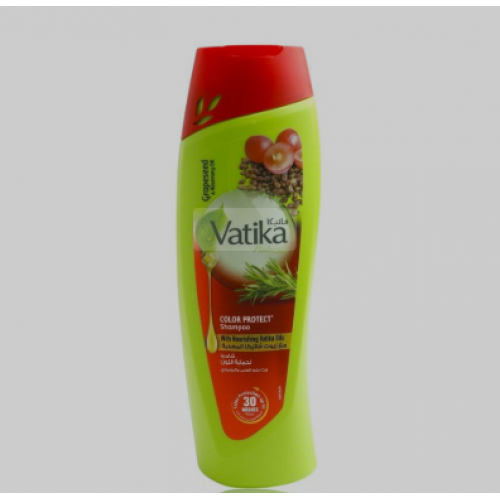 شامبو  فاتيكا 400 ملي لحماية اللون بزيت بذور العنب والروزماري  شامبو  فاتيكا 400 ملي لحماية اللون بزيت بذور العنب والروزماري